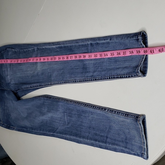 Seven7 Womens Tummyless Skinny Stretch High Rise Jeans Size 10 Comfort Dark Wash - Picture 14 of 16